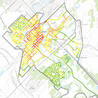 Development of a planting strategy for Joliette by identifying areas of highest priority and maximizing the ecosystem services provided